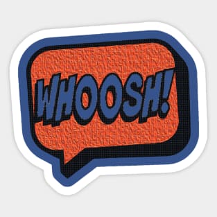 Whoosh Sticker